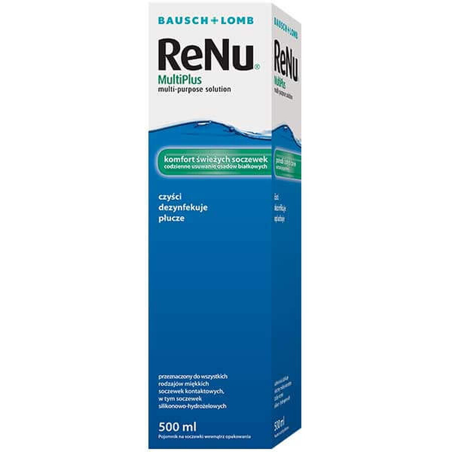 ReNu MultiPlus, solution pour lentilles, 500 ml