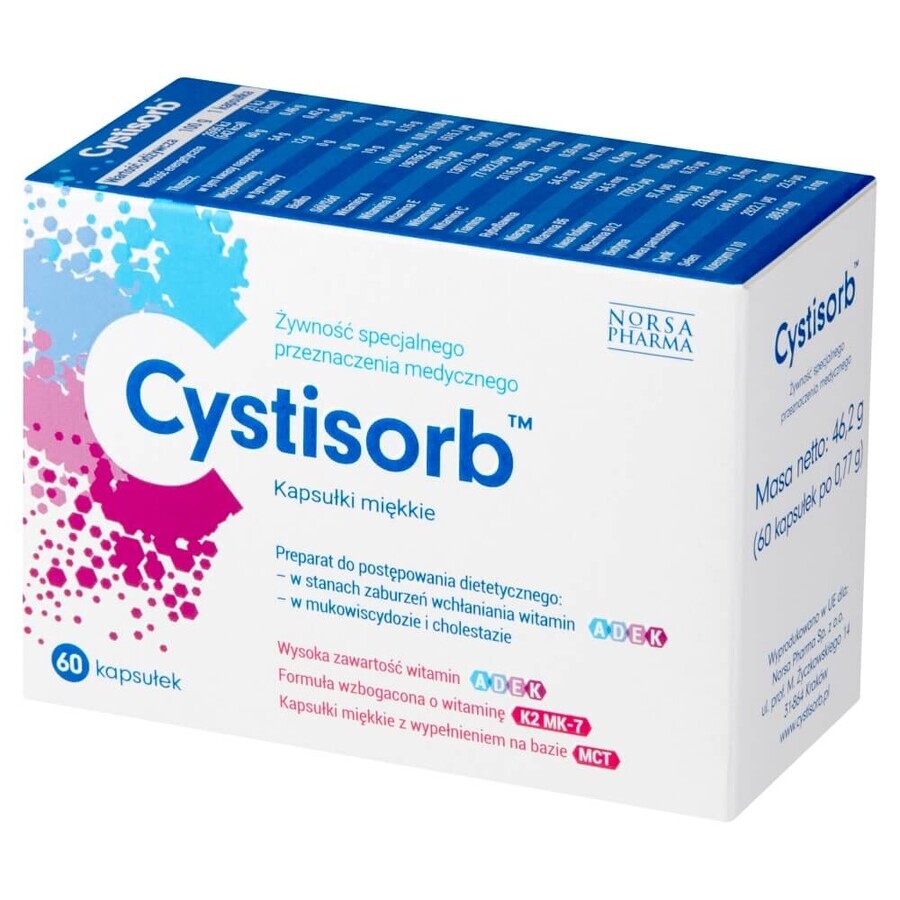 Cystisorb, 60 gélules