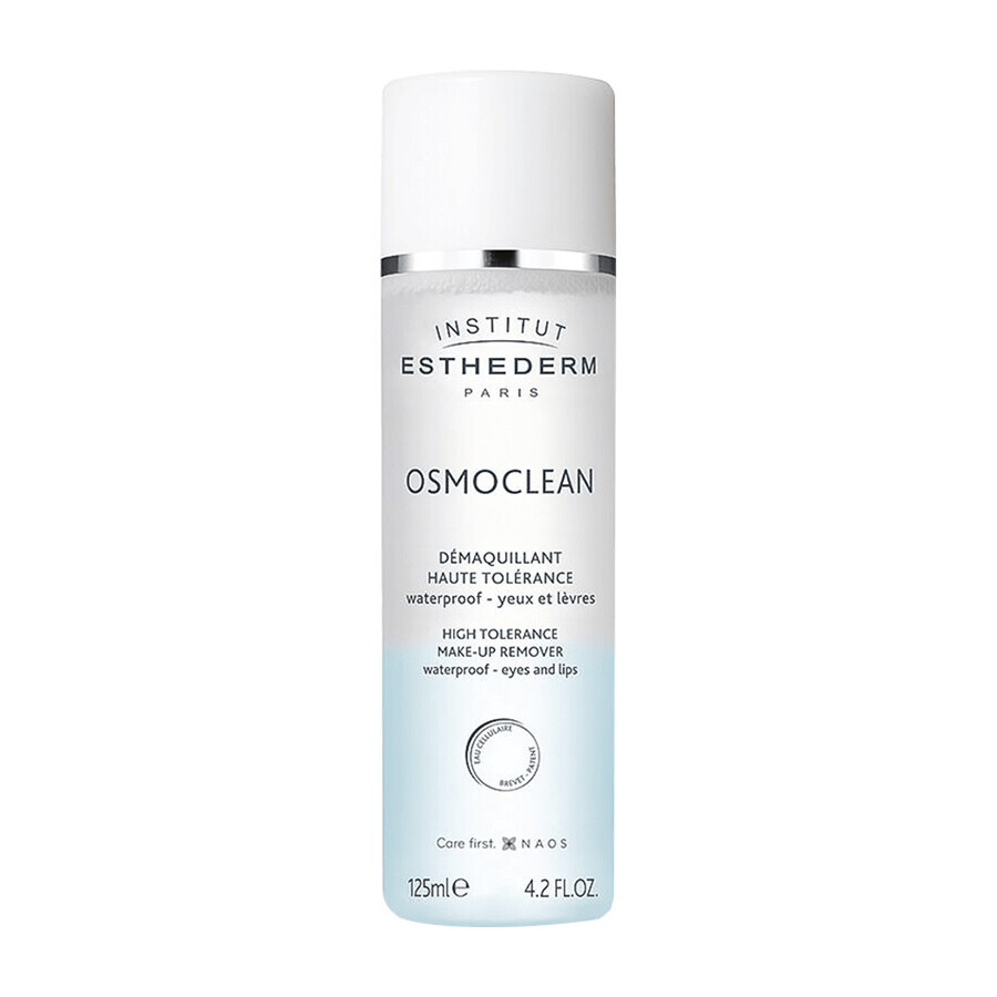 Esthederm Osmoclean, Struccante occhi e labbra ad alta tolleranza, 125 ml.