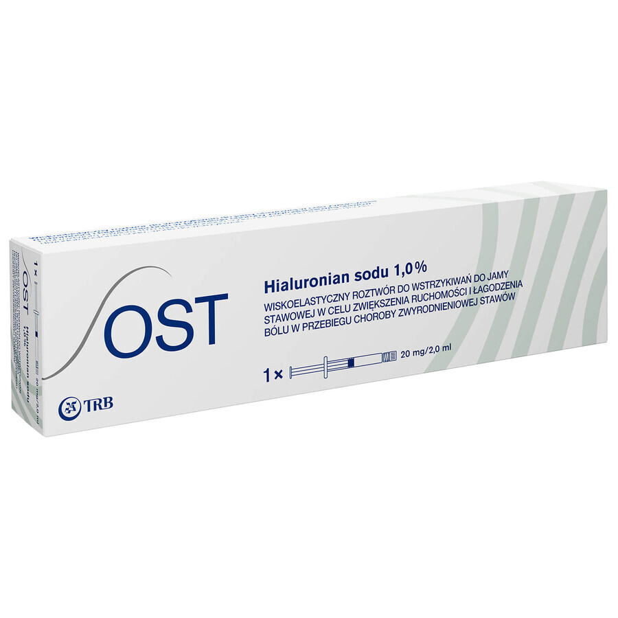 OST 20 mg/ 2 ml, solution injectable, 2 ml x 1 seringue ampoule