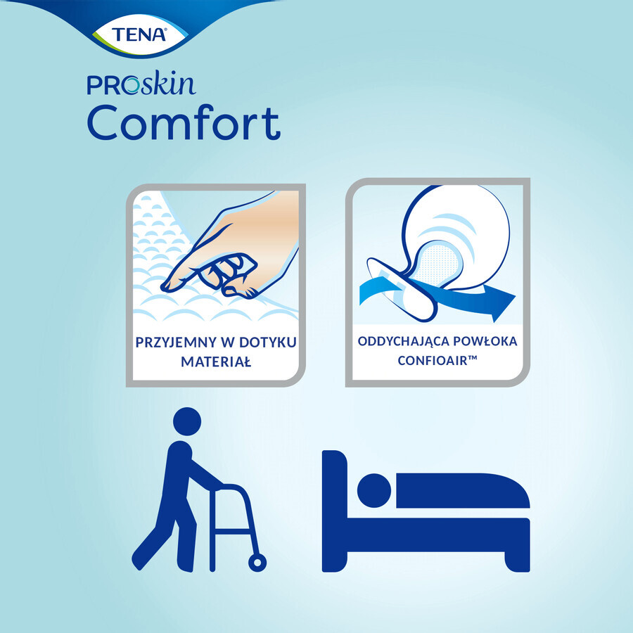 Tena Comfort ProSkin, pannolini anatomici, Extra, 40 pz.