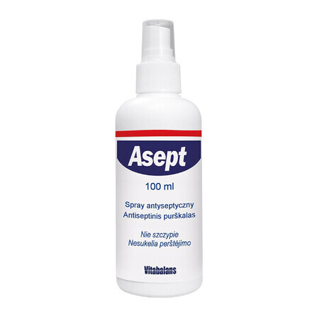 Asept Spray, désinfectant pour la peau, 100 ml