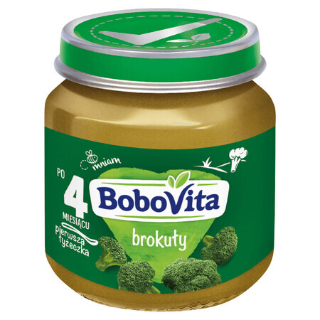 BoboVita Lunch, broccoli, after 4 months, 125 g