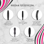 Eveline Cosmetics Mega Size Lashes, mascara allongeant et épaississant, noir, 10 ml