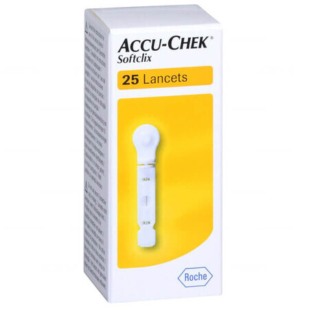 Accu-Chek Softclix, lancette, 25 pezzi