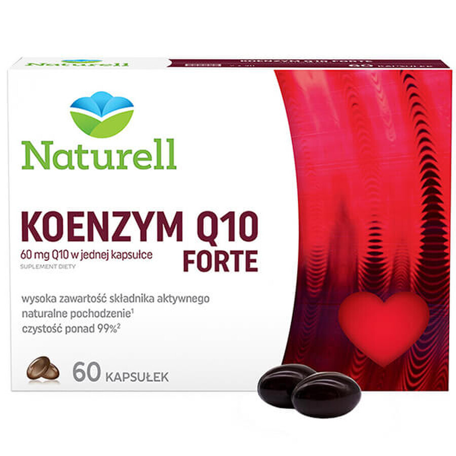 Naturell Coenzima Q10 Forte, 60 cápsulas