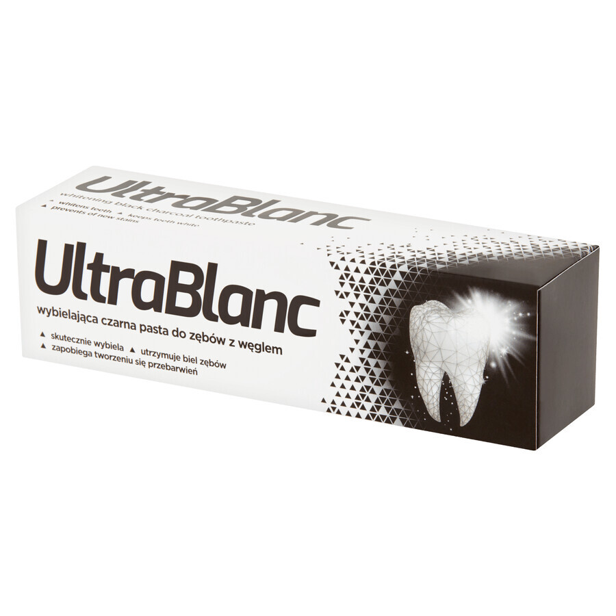 UltraBlanc, dentifrice blanchissant au charbon actif, 75 ml