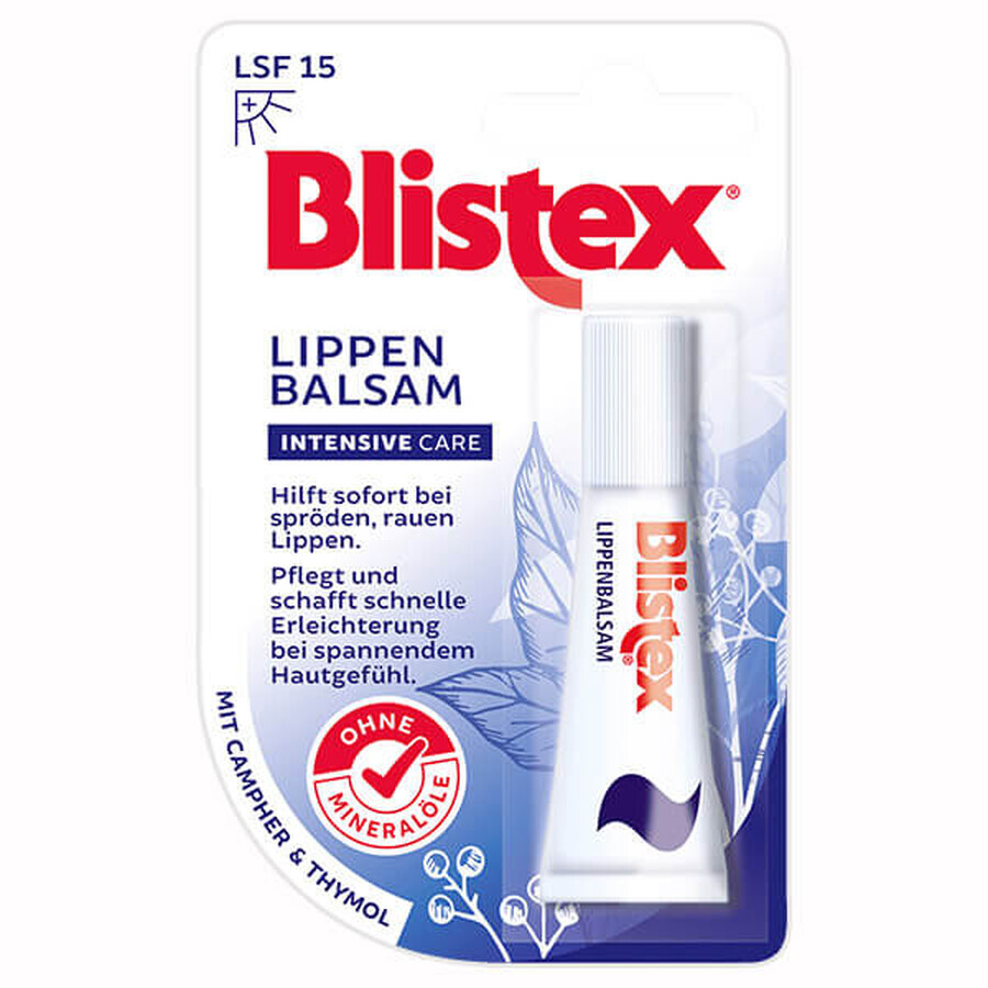 Blistex Lip balm with intensive care, SPF 15, 6 ml