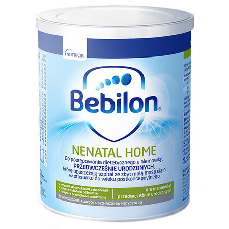 Bebilon Nenatal Home, pour les prématurés, 400 g