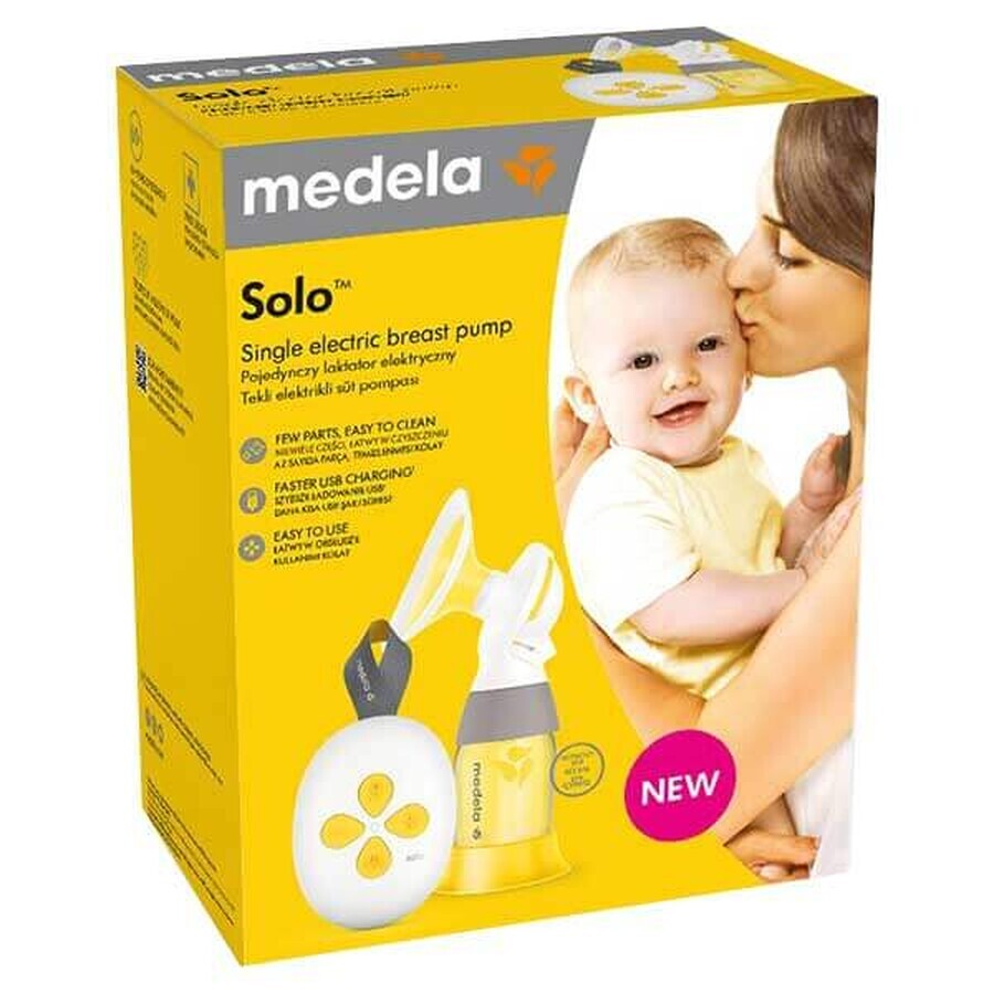 Medela Solo, tire-lait électrique, simple, biphasique, 1 pc.