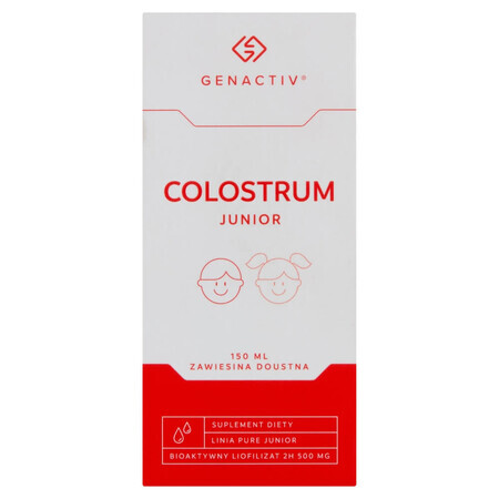 Genactiv Junior Colostrum, suspension orale, 150 ml