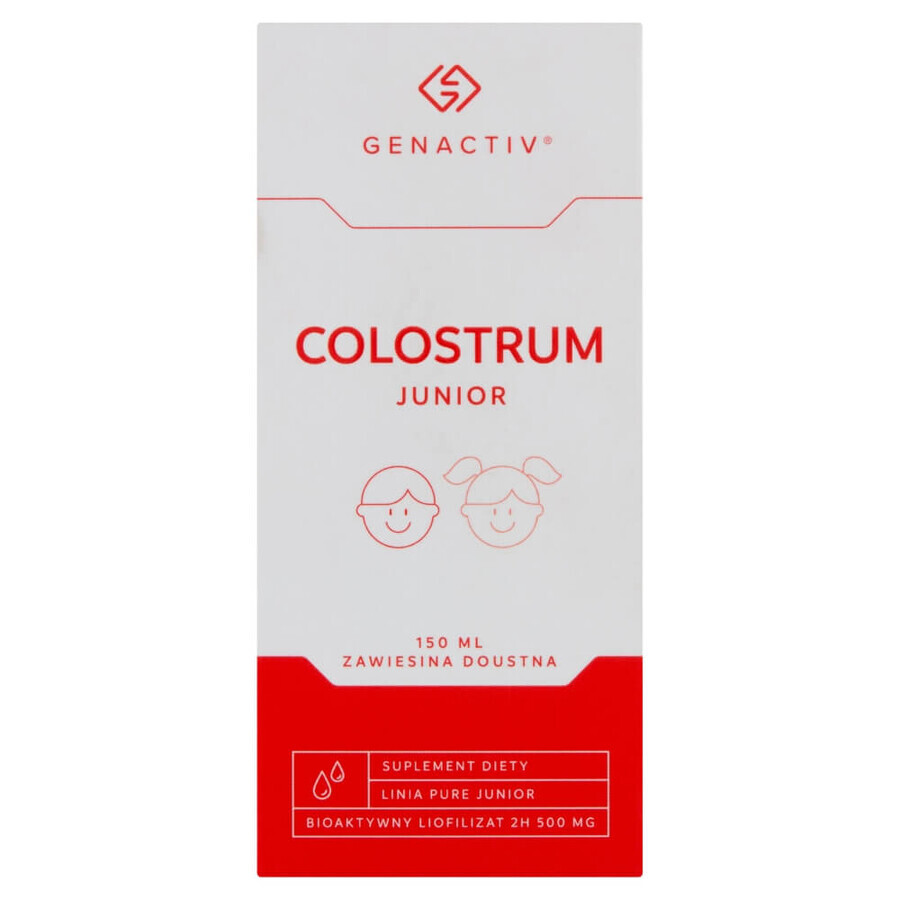 Genactiv Junior Colostrum, suspension orale, 150 ml