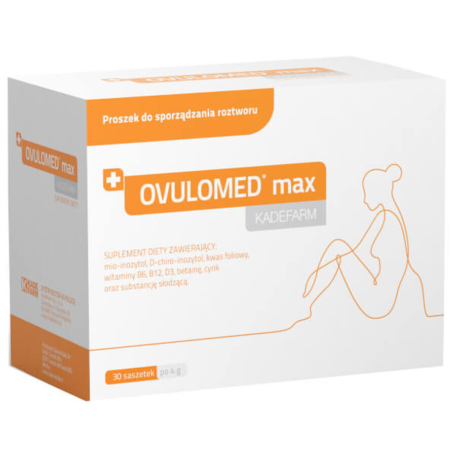 Ovulomed Max, poudre pour solution, 4 g x 30 sachets