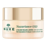 Nuxe Nuxuriance Gold, Baume illuminateur pour les yeux, peaux sèches, 15 ml