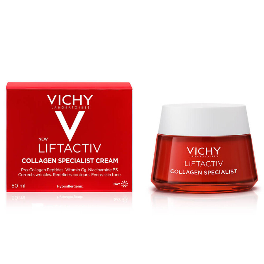 Vichy Liftactiv Collagen Specialist, anti-wrinkle cream, all skin types, 50 ml