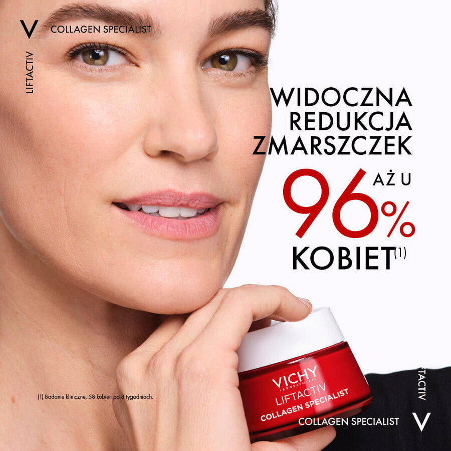 Vichy Liftactiv Collagen Specialist, anti-wrinkle cream, all skin types, 50 ml