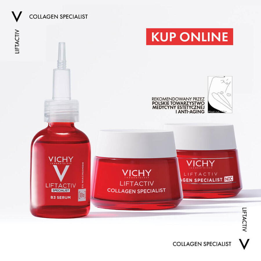 Vichy Liftactiv Collagen Specialist, anti-wrinkle cream, all skin types, 50 ml