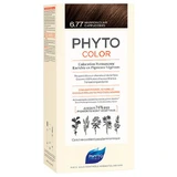Phyto Color, teinture pour cheveux, 6/77 brun clair, cappuccino, 50 ml