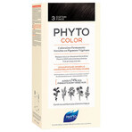 Phyto Color, tintura per capelli, 3 castagne scure, 50 ml