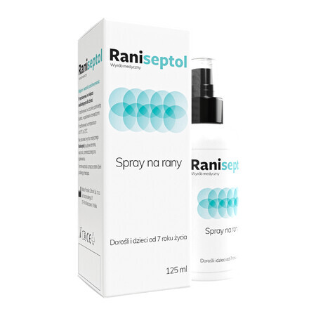 Raniseptol, spray pour les plaies, 125 ml