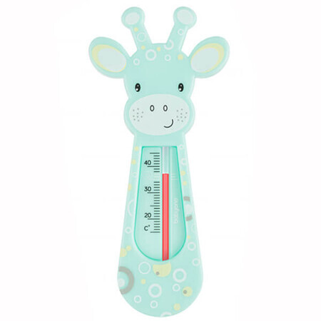 BabyOno, thermomètre de bain flottant, girafe, menthe, 1 pc