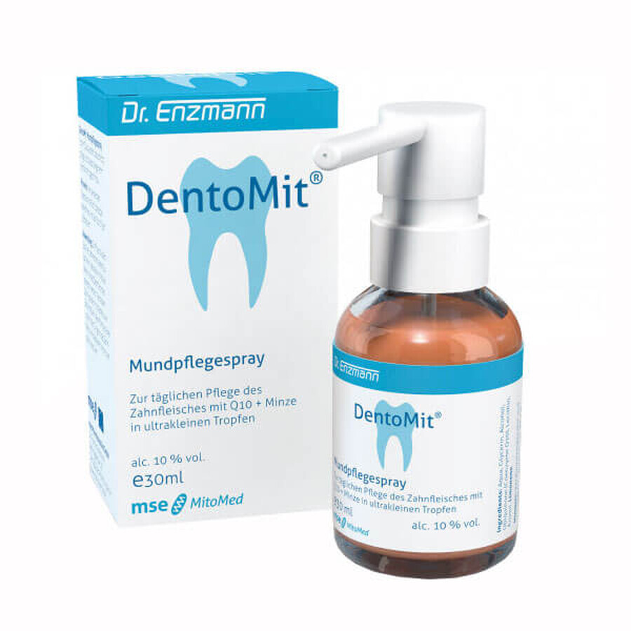 Mito-Pharma Dentomit Q10, spray para el cuidado bucal, 30 ml