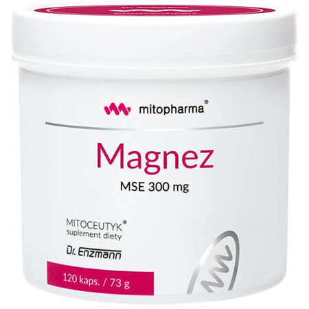 Mito-Pharma Magnesio MSE 300 mg, 120 cápsulas