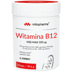 Mito-Pharma Vitamin B12 MSE Max 500 µg, 120 capsules