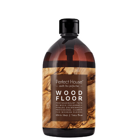 Perfect House Wood Floor, liquide de nettoyage et d'entretien pour sols en bois, 500 ml