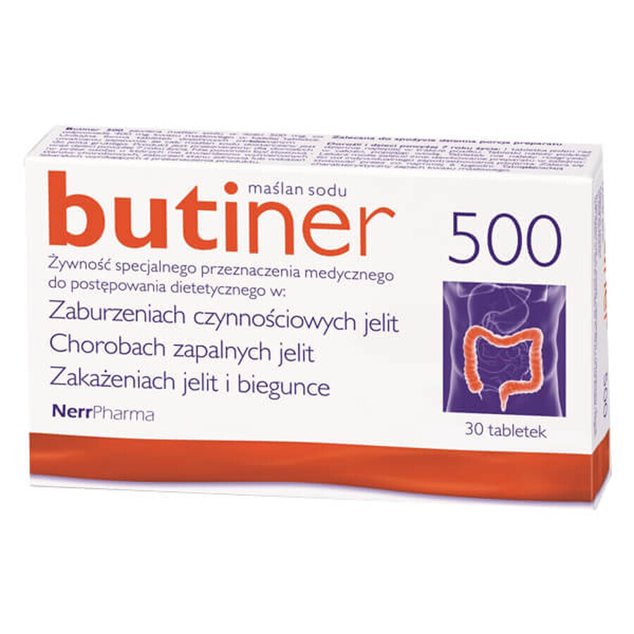 Butiner 500, 30 enteral tablets