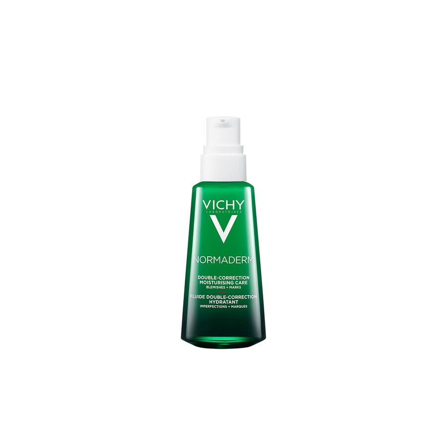 Vichy Normaderm Phytosolution, crema correctora de imperfecciones para pieles con acné, 50 ml