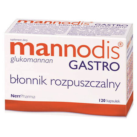 Mannodis Gastro, 120 gélules dures