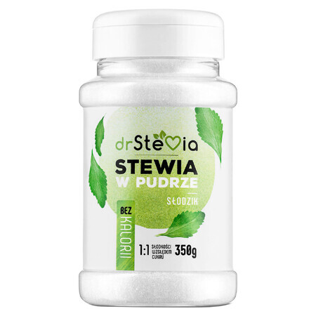 Dr Stevia Stevia pulbere, îndulcitor, 350 g