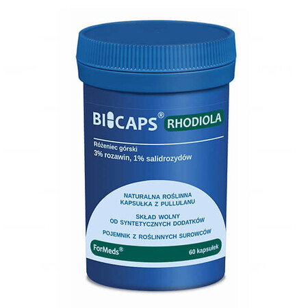 ForMeds, Bicaps Rhodiola, 60 capsules