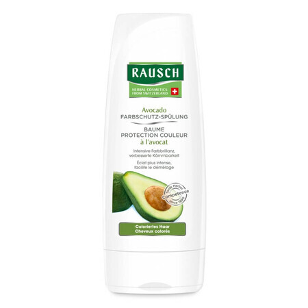 Balsamo per capelli colorati con avocado, 200 ml, Rausch