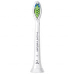 Philips, embouts de remplacement pour brosse à dents sonique Sonicare W2 Optimal White, HX6064/10, blanc, 4 pièces