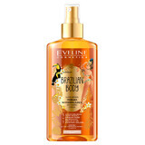 Eveline Cosmetics Brazilian Body, brume autobronzante de luxe pour le visage et le corps 5en1, teint clair et moyen, 150 ml