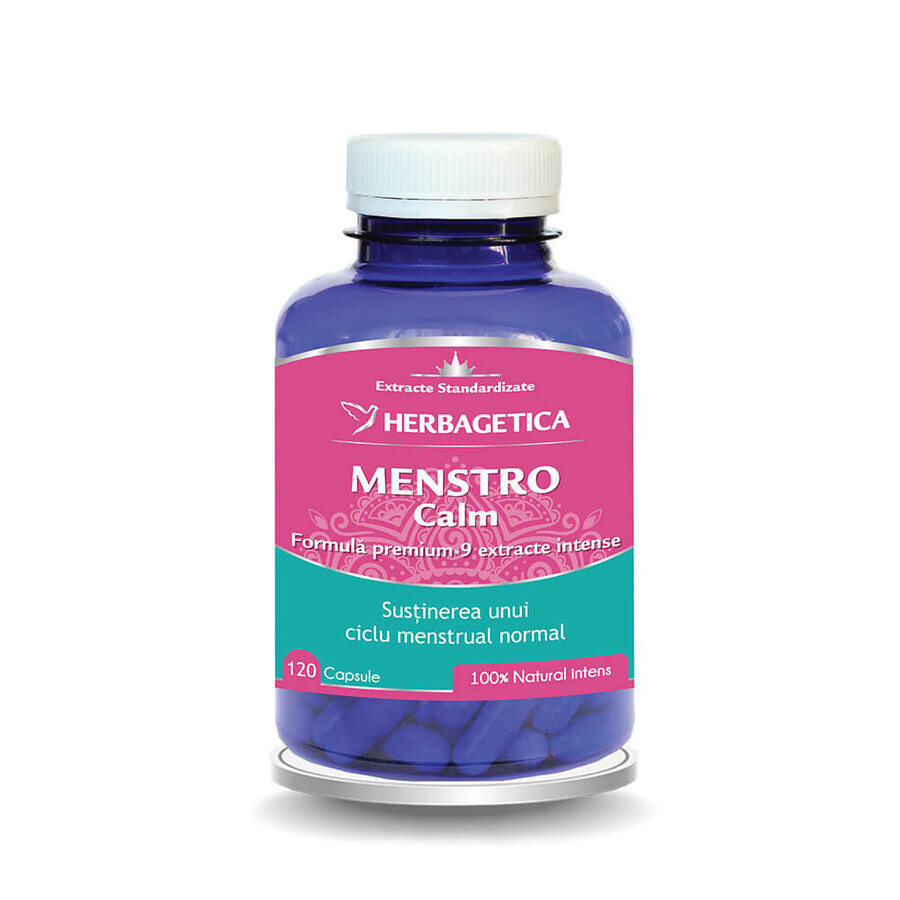Menstrocalm, 120 Kapseln, Herbagetica