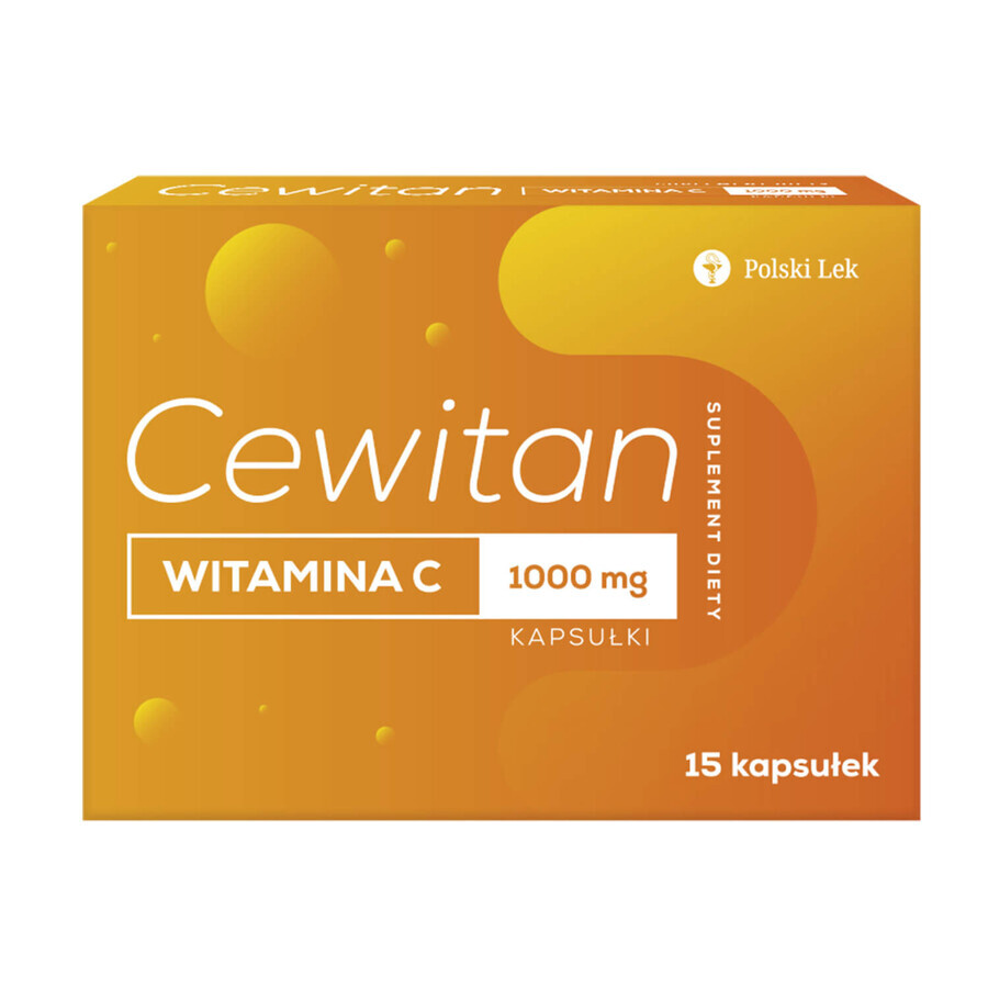 Cewitan Vitamine C 1000 mg, 15 gélules