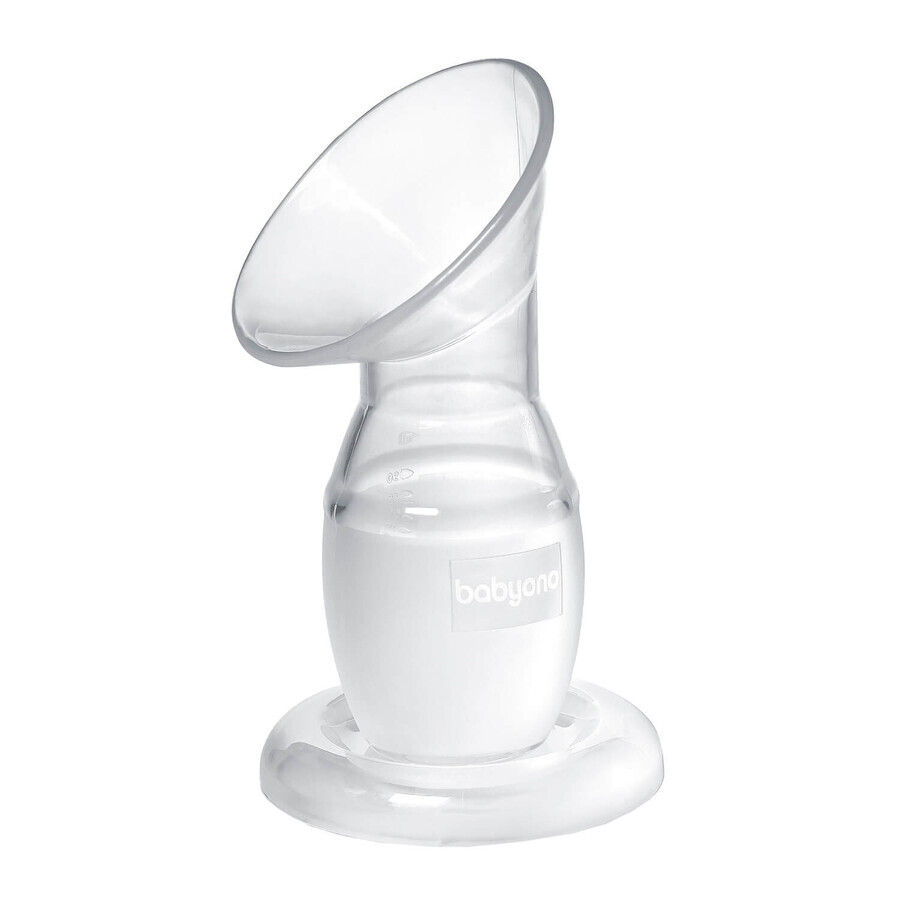 BabyOno, tire-lait manuel en silicone, collecteur, 1 pc.