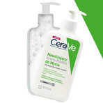 CeraVe, crème moussante hydratante pour le visage, peaux normales et sèches, 236 ml