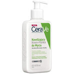 CeraVe, crème moussante hydratante pour le visage, peaux normales et sèches, 236 ml