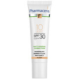 Pharmaceris F Matt-Mineral-Correction, dermo-fluide minéral matifiant, 10 Light, SPF 30, 30 ml