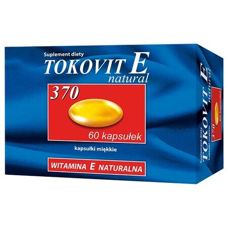 Tokovit E 370 naturel, 60 gélules