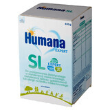 Humana Expert SL, préparation sans soja pour nourrissons présentant une intolérance au lait de vache, dès la naissance, 650 g