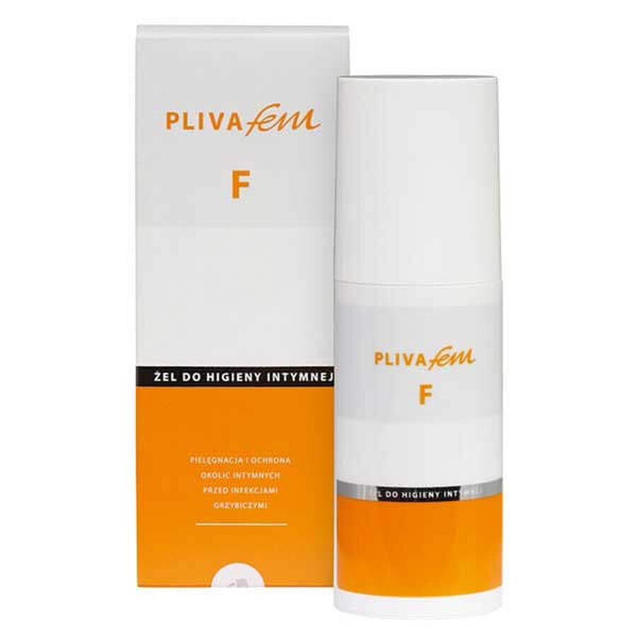 Plivafem F, gel d'hygiène intime, pour les infections fongiques, 150 ml