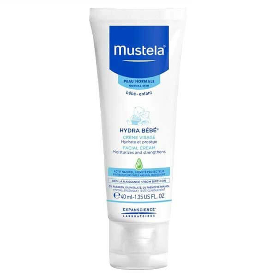 Set Mustela Bebe Enfant My Baby Bag, gel de spălat, 200 ml + cremă de față, 40 ml + cremă de schimbat, 50 ml + șervețele umede, 25 bucăți