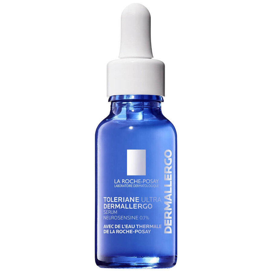 La Roche-Posay Toleriane Ultra Dermallergo, sérum hydratant apaisant, peaux sensibles et allergiques, 20 ml