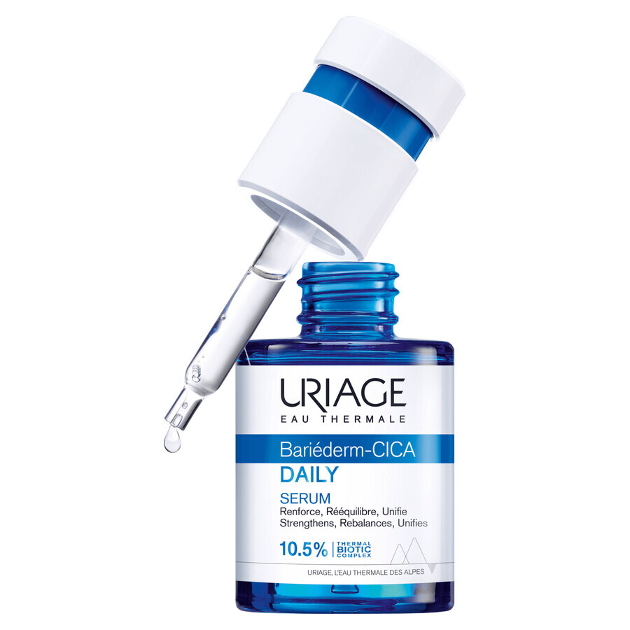 Uriage Bariederm CICA Daily, sérum réparateur pour peaux sensibles, 30 ml