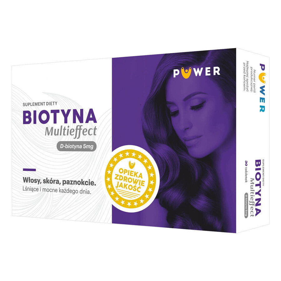 Biotin Multieffect, 30 comprimés